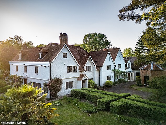 The listing describes the property as 'architecturally interesting'