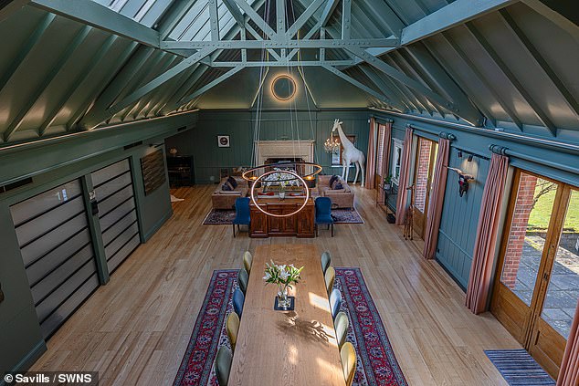The grounds also include Caine's dovecote, a two-bedroom cottage used as staff accommodation