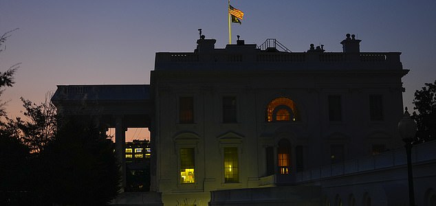 The White House in the morning Friday, Aug. 15, 2025, in Washington. (AP Photo/Pablo Martinez Monsivais)