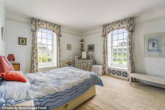 Another of the bedrooms at Luckington Court