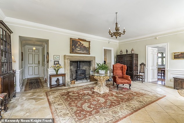 A view inside the spectacular Luckington Court