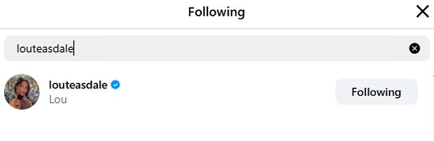 Now it's been reported Andy had 'begged for one last chance', and it seems that he could be in luck, with the pair now following each other again on Instagram
