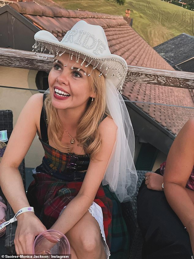 For her hen do, Saoirse enjoyed a weekend in Montreux, Switzerland with her friends and family