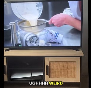 She wrote: 'Clever editing fromMasterchef'
