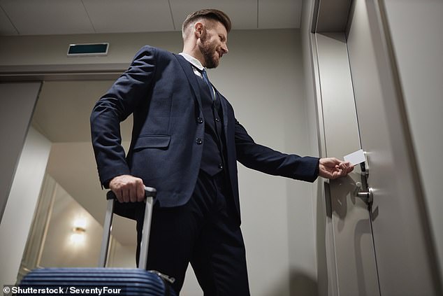 'Leaving a key card in its sleeve with the room number visible is essentially handing someone both your 'key' and the 'address' to use it,' Daniel said