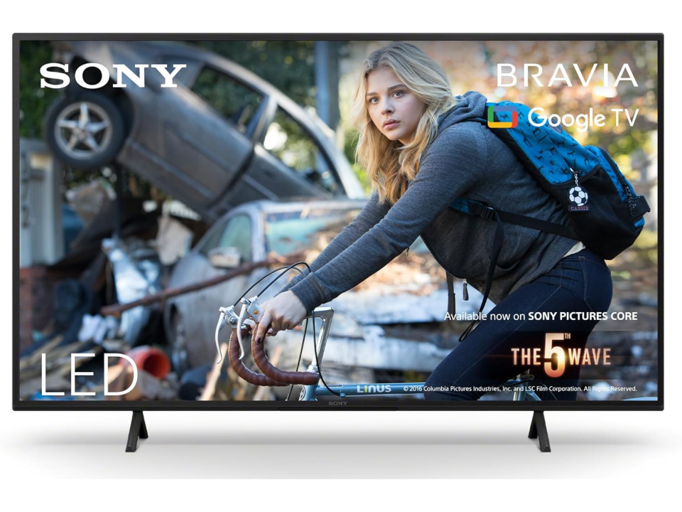 Sony Bravia Google TV LED showing a scene from The 5th Wave.