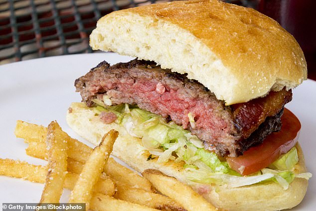 Reinertsen revealed that the key mistake that triggered the horrifying explosion was taking a few bites of a bloody hamburger patty, which gave her violent food poisoning