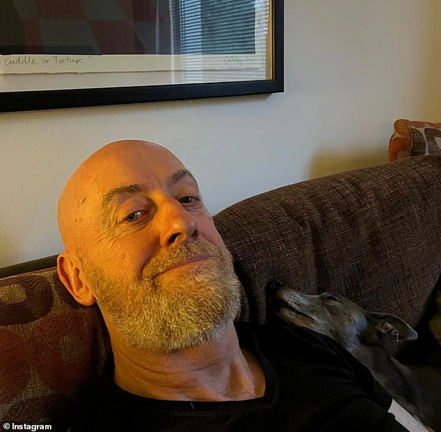 He shared his love for walking and hiking in Scotland with his beloved dog on his social media