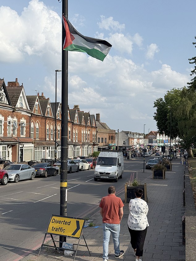 But the council has not taken such robust action against Palestine flags which have been flying in parts of east Birmingham for the best part of 18 months