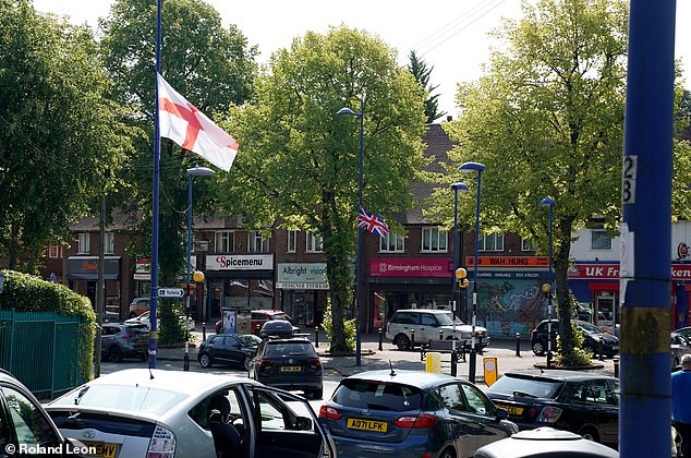 More than £4,000 has been raised by residents to help pay for the St George's and Union flags, which have been put up by a group calling itself the Weoley Warriors