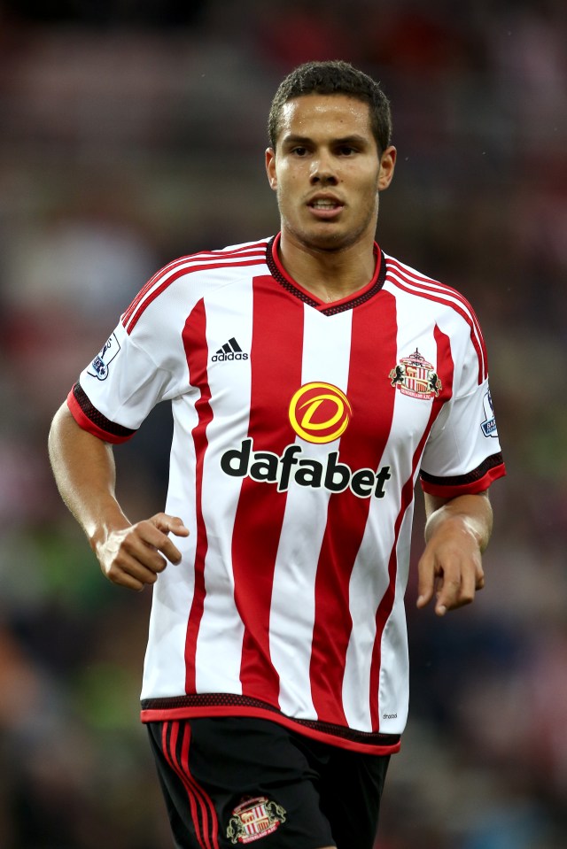 Jack Rodwell in a Sunderland jersey.