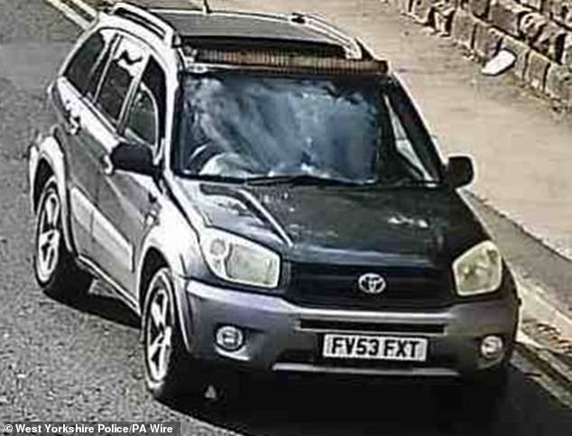 On Wednesday evening, a Toyota RAV4 car which police believe was used in the offence was recovered after being found abandoned at an address on Dunbar Street. Police believe that the vehicle used was on false plates and had been stolen in a burglary in Castleford on August 3