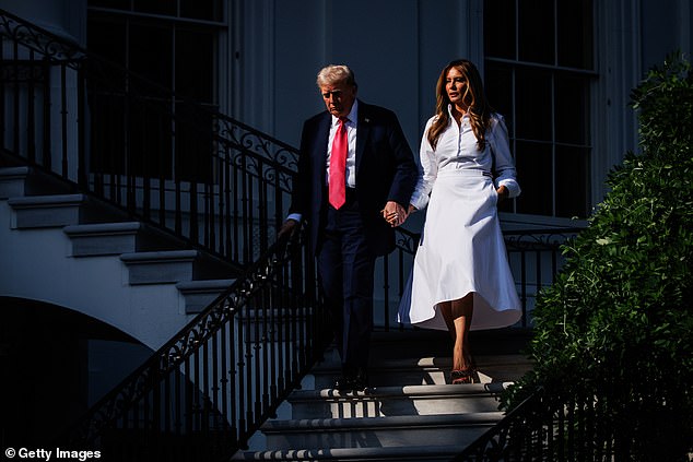 Trump has credited first lady Melania Trump for his change of tone on Putin