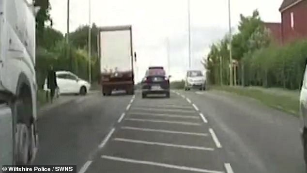 After failing to stop for officers with their blue lights and sirens on, Henriques instead overtook a vehicle on the brow of a hill