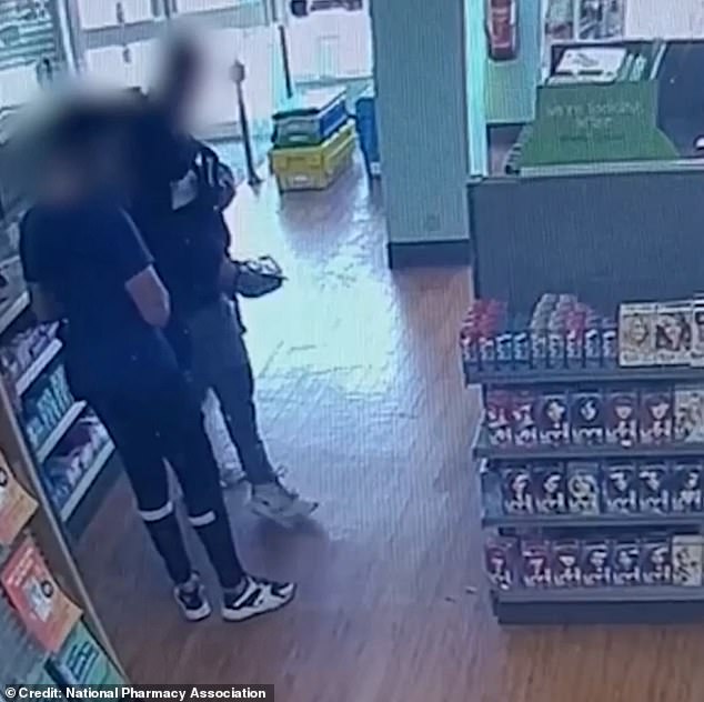 Insisting that it is 'madness' that the thieves blighting Britain's retailers are often not being put behind bars, Ms Bourne told the Telegraph: 'People have got to know that they¿re going to get caught, and that there¿s a meaningful deterrent when they do'. Pictured: a thief in action