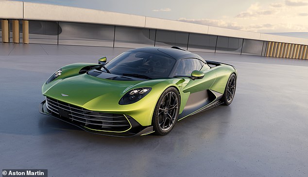 The controversial social media influencer paid the sum towards the £850,000 special edition Aston Martin Valhalla in July 2021