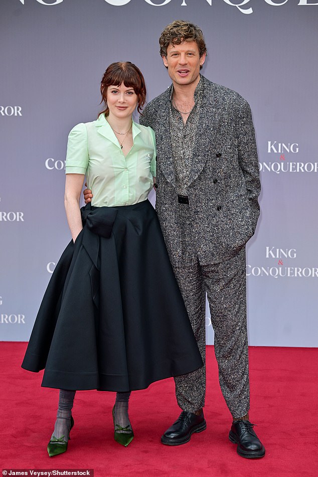 James Norton and Emily Beecham together at premiere