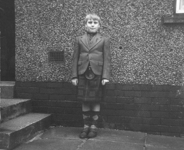 Harrold was a working-class boy from Airdrie, an industrial town some 17 miles east of Glasgow