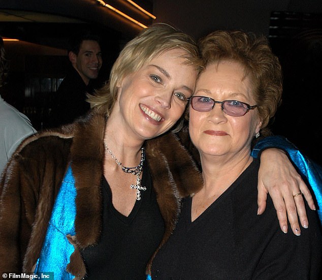 Late last month, Sharon announced on Instagram that her mother Dorothy (pictured) had died