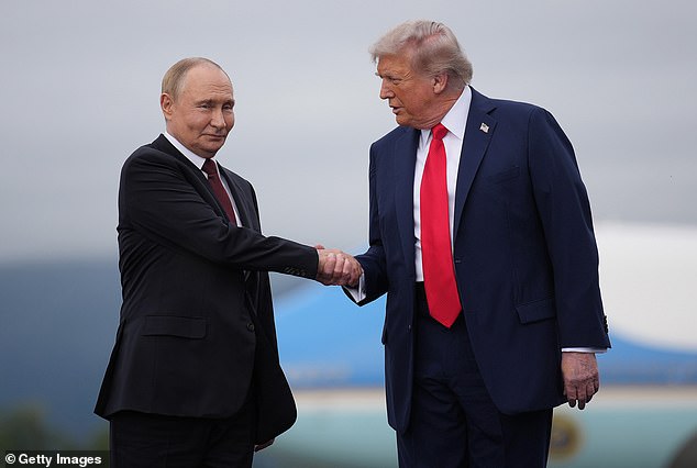 The two leaders shook hands for the first time in six years today. Putin then reportedly told Trump he 'will bring it to a rest' if asked