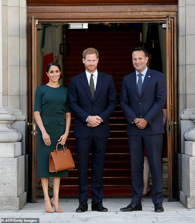 The newlywed's first overseas royal visit in 2018 establishes their body language dynamic as a couple