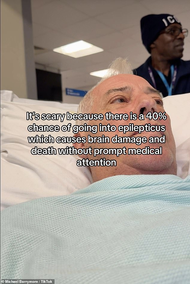 The star described his condition to his followers