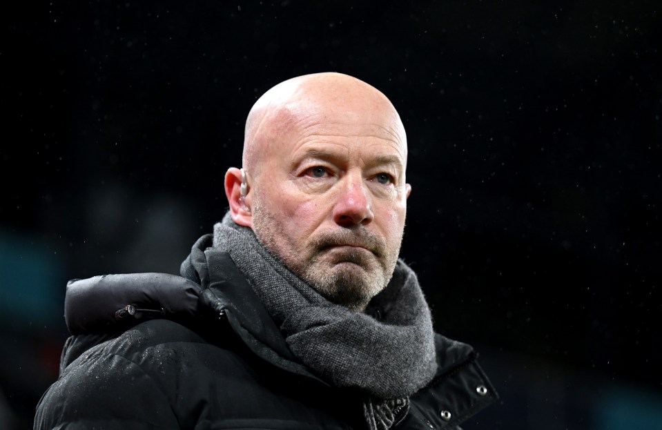 Alan Shearer, Amazon Prime pundit and former footballer.