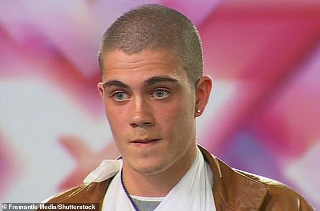 Heading to the Salford's Lowry Hotel with his dad, The Wanted's Max George auditioned in front of Simon Cowell , Louis Walsh and Sharon Osborne