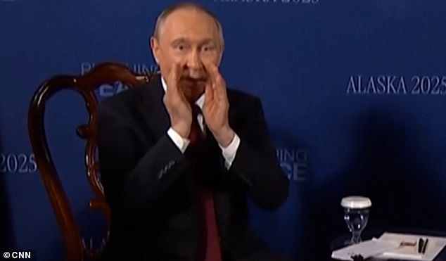 It seemed to be a series of bewildered looks, before seemingly shouting over their questions