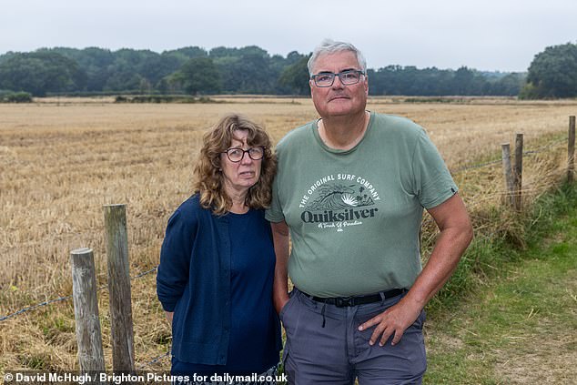 Residents of Bewley Road are fighting plans to build 190 new homes in beautiful farmland fields next to their homes