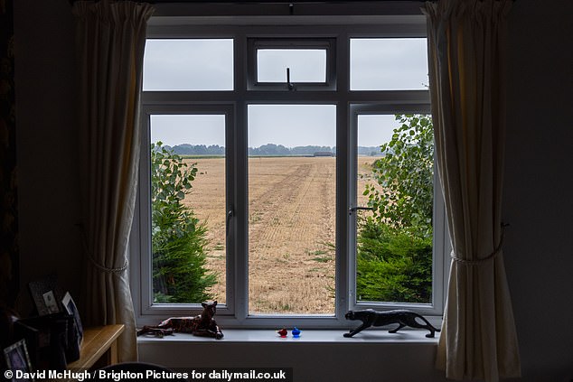 The picturesque current view from one home in Bewley Road