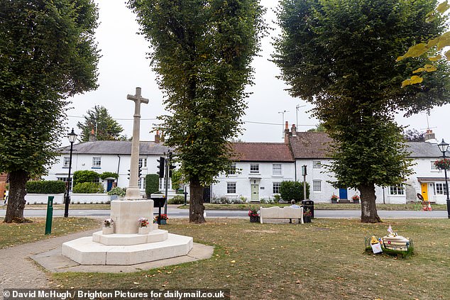 The quaint centre of Angmering village in West Sussex