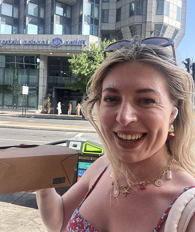 I can’t quite believe it as I walk over to the Hilton London Metropole's restaurant, am handed a cardboard box and told “fill it up with whatever you want” for £8
