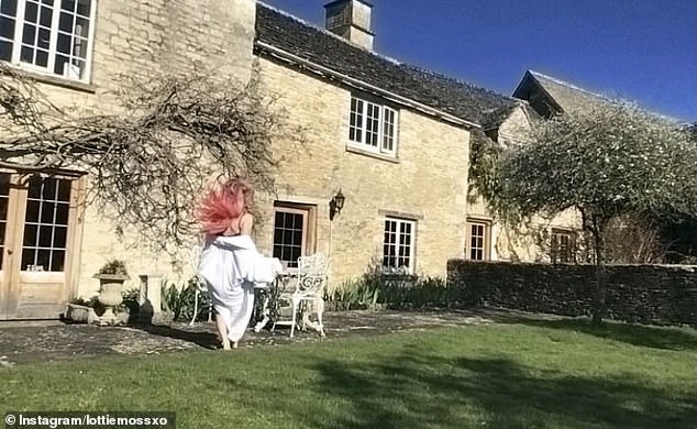 The supermodel bought her home in the Cotswolds over a decade ago for a cool £2 million, and moved permanently to the property last year