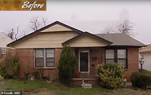 An example of a home that featured on the show before renovation by the building and design team