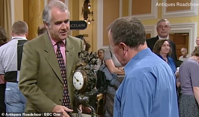 Despite its grimy appearance, Richard valued the clock at £20,000. However, the surprises didn't stop there ¿ he added that if the clock were cleaned and restored, it could fetch between £30,000 and £35,000