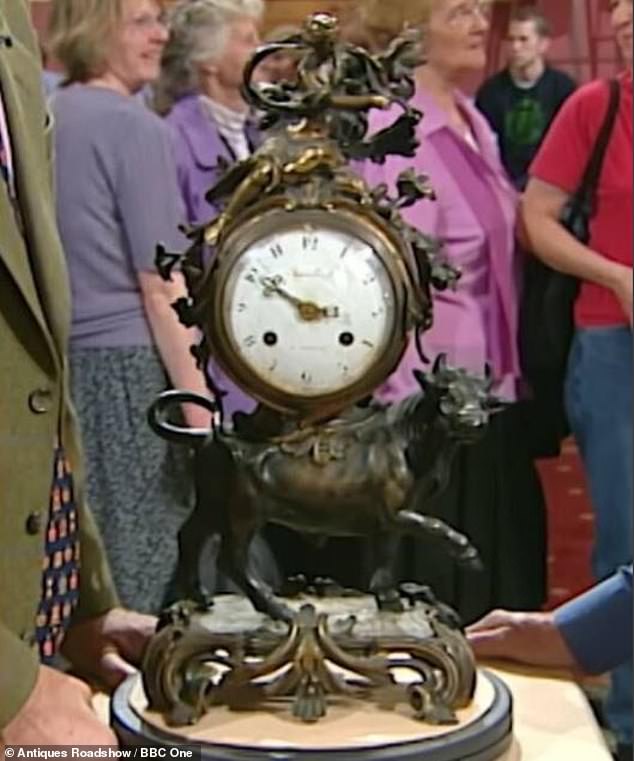 During a recent episode of the BBC show, filmed in Cardiff, expert Richard Price took a closer look at the guest's 270-year-old clock which had spent years gathering dust in the attic