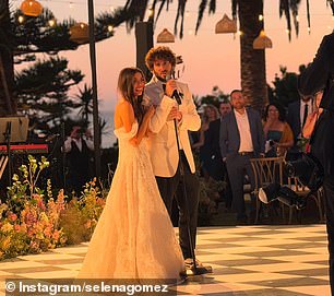 She shared snaps from Lil Ducky's wedding this week