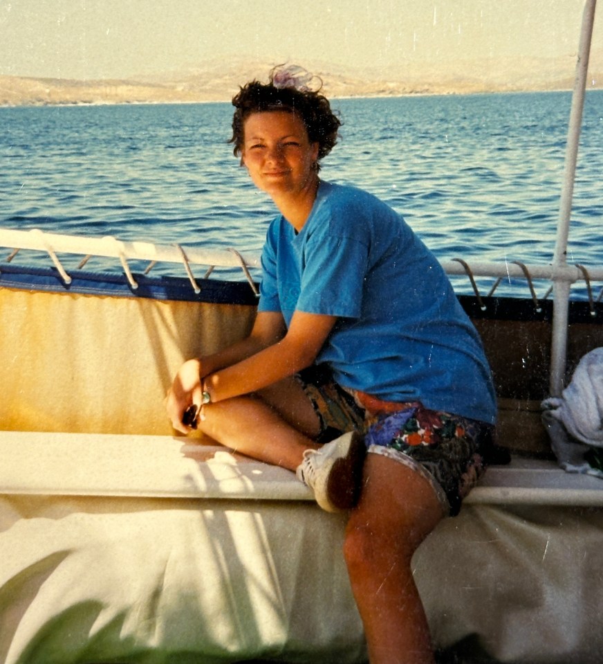 Photo of Ilja Abbattista on a boat.