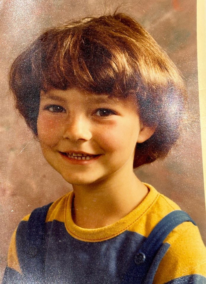 Photo of Ilja Abbattista as a young child.