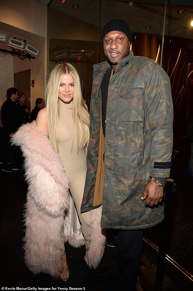 Lamar - who called cocaine 'his girlfriend' in 2015 - reportedly had a year-long affair with exotic dancer Jennifer Richardson as well as a six-week affair with lawyer Polina Polonsky during their six-year marriage (pictured in 2016)