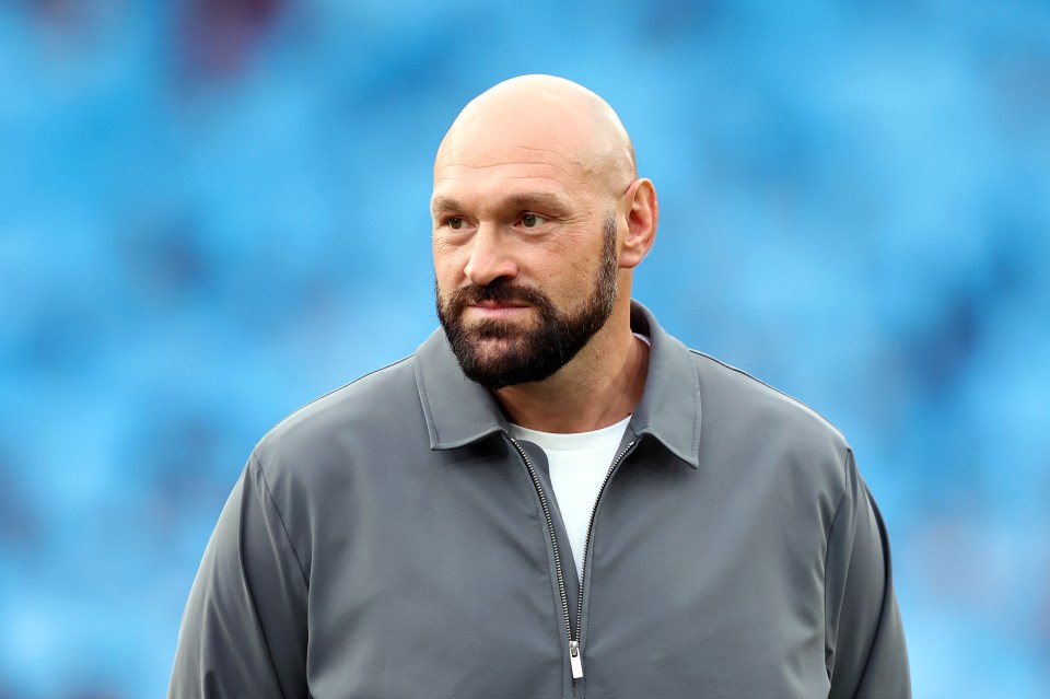 Tyson Fury at Soccer Aid 2025.