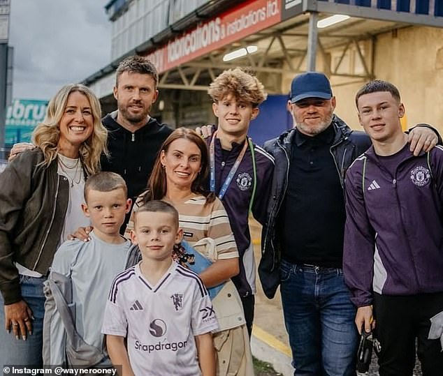 Jacey Carrick, the son of former Red Devils midfielder Michael, also featured for United at the tournament
