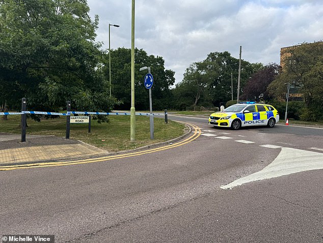Some residents, still only in their pyjamas, were ordered to leave immediately or they would be 'arrested for their own safety'