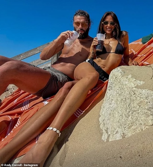 Andy has now vowed to cut down on alcohol in a bid to save their relationship after boozy rows as he confirmed the pair are trying 'to work through their difficulties'