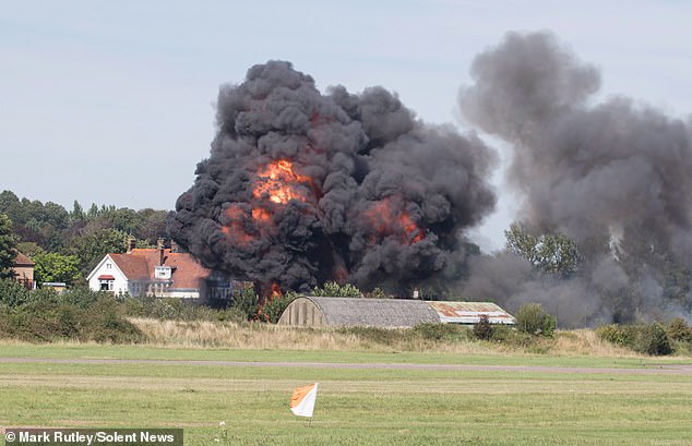 Eleven men were killed in August 2015 when Andrew Hill's Hawker Hunter plane crashed while performing at the Shoreham Airshow in West Sussex