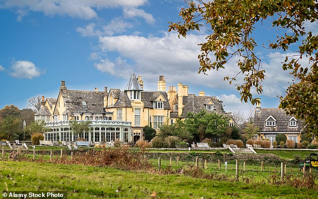 The Mail on Sunday can reveal the setting for Sir Sam¿s bash this month was a stunning mansion he has bought on the Dorset coast, with panoramic sea views out to the Isle of Wight. Pictured: The Pig on the Beach restuarant and Hotel in Studland