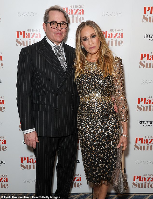 Sarah Jessica Parker and her husband Matthew Broderick were also in attendance
