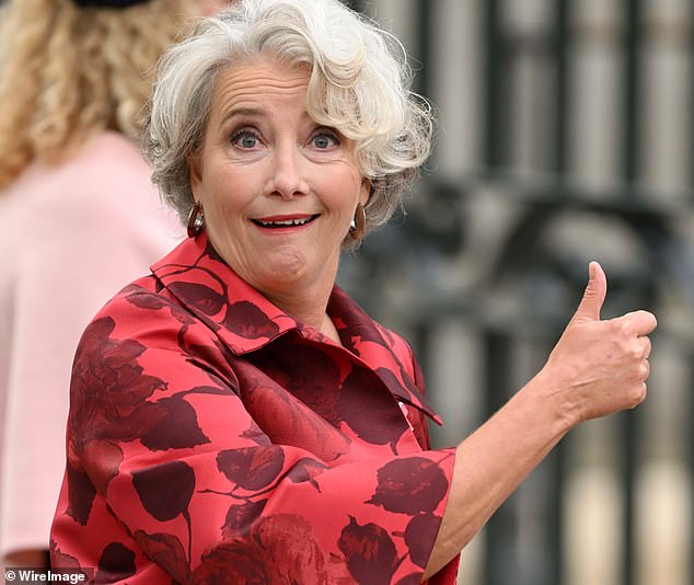 As well as Emma Thompson, as it is understood Mendes invited more than 100 celebrity guests
