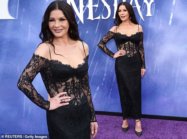 In an interview to promote Wednesday, Catherine admitted that, just like the fictional, quirky Addams family, her family has faced challenges
